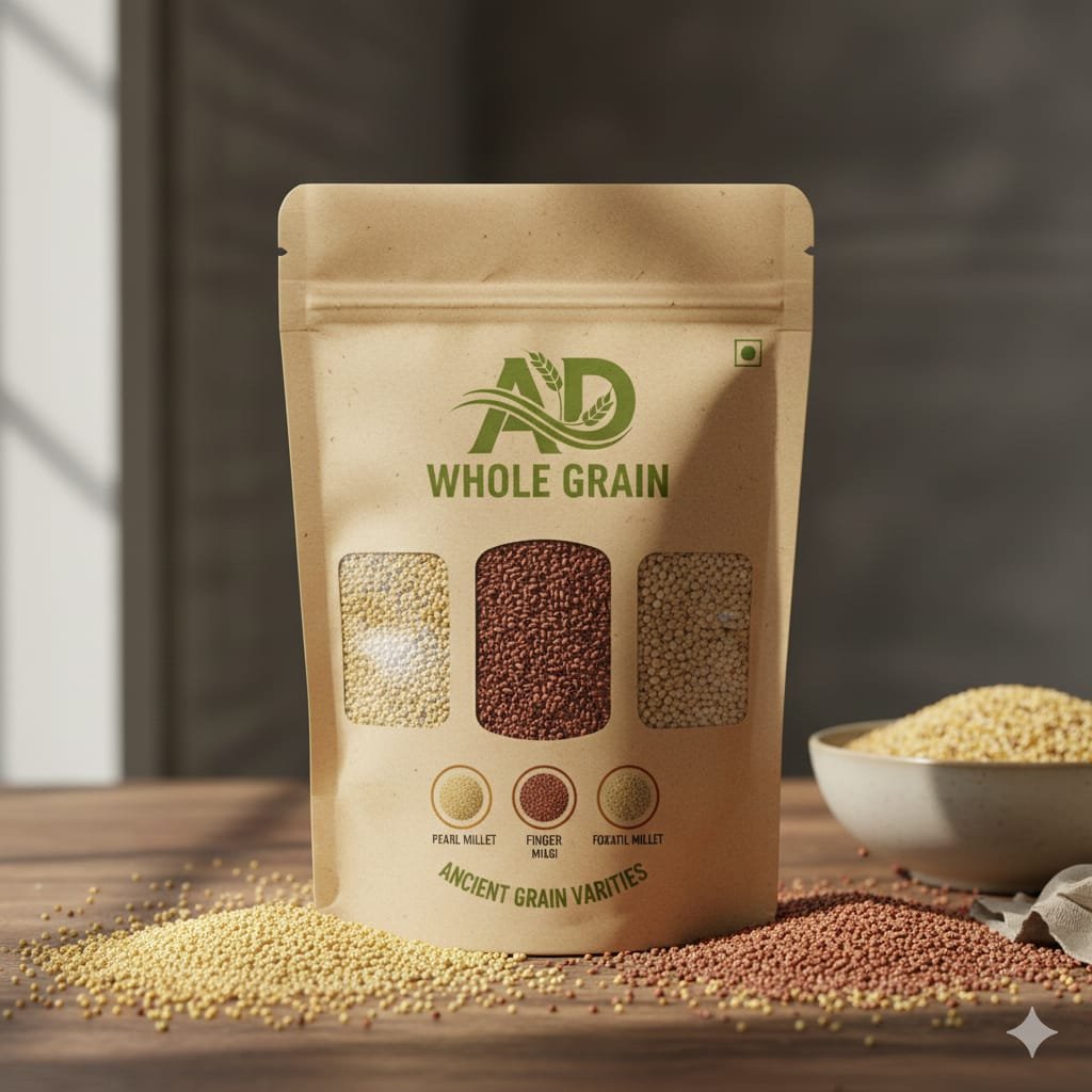 Organic Brown Top Millet ( KORALE ) – Rajamudi organic Millets | Rajamudi